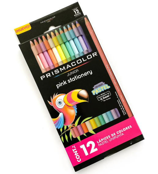 Lápices de Colores Prismacolor Junior Pastel Set de 12